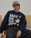 YK 와이케이 MAY I BE HAPPY 맨투맨 1