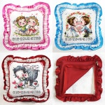 십자수 주차 패키지 주차쿠션 주차번호판 실 바늘 도안 1세트 꽃띠이중주차 PKP-C03