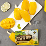 베트남 망고 아이스 정글망고바 상큼하고 부드러운 아이스크림 60g 10개입