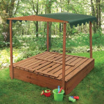 모래놀이터 펜션 야외 옥상 촉감놀이 그늘막 정자