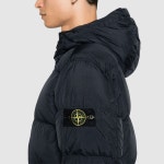 스톤아일랜드 24FW 스톤 크링클랩스 후드 패딩 라이트그레이 811540723