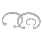 M12 M16 304 스테인레스 스틸 스프링 와셔 C 유형 OD 내부 보어 샤프트 서 클립 용 스냅 고정 링 DIN472