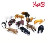 교육시스템주 애니멀킹덤 사파리동물 캐스B네이처 피규어 12PCS 11W4CE97D