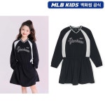MLB키즈 MLB키즈 바시티 맨투맨 우븐 원피스 뉴욕양키스 7FOPV0451-50BKS