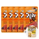 샘표 질러 직화육포 45g 5개 황태스틱 스위트청양간장 25g 1개