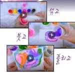 다온사 플루이드 아트 DIY 그리기 키트 자유로운 미술기법 집콕