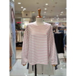 레코브 자수스트라이프 긴팔티셔츠 LC41E4LT016A