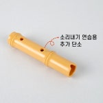 엘리스 뮤직 단소 초등 학교 학생 어린이 쉬운 플라스틱 이지 단소 국산 연습용