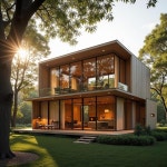 2층 소형 조립식 주택 주거용 또는 상업용 맞춤형 설계가 가능한 휴대용 모듈러