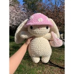 토끼 DIY 재료 만들기 코바늘 패키지 애착 뜨개 인형