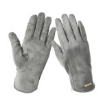 장갑 핑거홀 시크모어 보온 여자 터치장갑 스웨이드