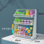 매대 소형 약국 간식 선반 껌 진열대 편의점 카운터 삼중직 삼중직