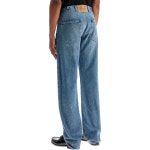 모스키노 MOSCHINO 0285 straight jeans with adjustable waistband J0330 0222