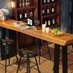 원목 식탁 우드 홈카페 테이블 조리대 홈바