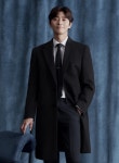 지오지아 현대신촌 박서준 Pick 캐시미어 블렌드 싱글 체스터 코트 ABC4CG1101