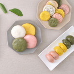불없이 화전만들기 키트 말랑떡 반죽 4봉 식용꽃 바람떡 꽃산병 가래떡데이
