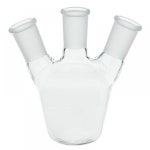 테이퍼드 실험실 플라스크 유럽 스타일 3-넥 24 40 조인트 또는 맞춤형