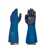 안셀 안셀 알파텍 04 005 1켤레 니트릴 PVC 정전기방지 산업 안전 장갑 내유성 오일 저온