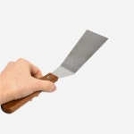 업소용 파전뒤집개 우든 굴절 스끼바