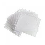 밀레니엄 CD케이스 경질 투명 슬림 10개 갑 갑 1개입