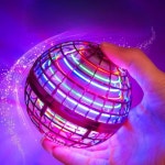 플라잉볼 매직볼 캐치볼 자이로 LED 부메랑 매직 야외부메랑 선물 플라잉 조명