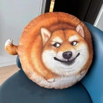 플러시 창의적이고 재미있는 행운의 베개 쿠션 1 lucky dog