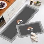 블랑드 발매트세트 와이드대형 소형 발매트 빨아쓰는 동물 캐릭터 현관 욕실 화장실 매트 물기흡수 미끄럼