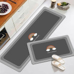 블랑드 발매트세트 와이드대형 소형 발매트 빨아쓰는 동물 캐릭터 현관 욕실 화장실 매트 물기흡수 미끄럼