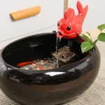 실내 미니 분수대 물레방아 흐르는 사무실 장식