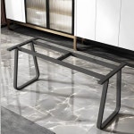 철제 테이블 다리 탁자 원목 철제다리 기본 원통 DIY 발판 리폼 다리발 조립 1 A타입 외다리블랙40CM폭72CM높이