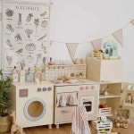 원목 주방놀이 싱크대 세트 소꿉놀이 높이 소형