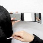 접이식 사각 손거울 뒷머리 확인 파노라마