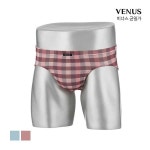 비너스 폴리스판 체크 브리프 SVMP7131