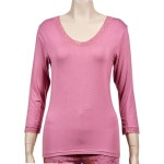 부드럽고 가벼운 레이스 여성 8부 VIVADAY-SB65