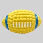 강아지 라텍스 삑삑이 럭비공 대형 1P 공놀이