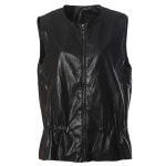 벨라디터치 허리 스트링 레더 베스트 V1D1VT22