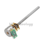 스테퍼 모터 나사산 샤프트 기어 모터 모든 금속 기어박스 내구성 DC 5V 5RPM GA12BY15-M455 50RPM 30RPM 15RPM