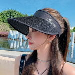 국내산 접이식 휴대용 여름 챙 모자 자외선차단 햇빛가리개 플랩 캡 썬글레이드 CVO썬캡