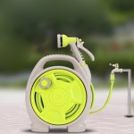 ARQ 다목적 릴호스 15M 세차 정원 베란다 청소 물호스 물분사기 릴호스 1개