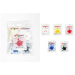 바핑 클레이 10g 5색세트 칼라 점토 미술 놀이 활동 유치원 촉감 미니 찰흙 키즈 교실