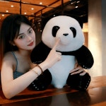 판다인형 쌍둥 바오 루이 푸버지 할부지 고급 쿠션 발톱