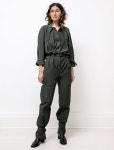 르메르 주름 스트랩 바지 Deep Forest 1743957