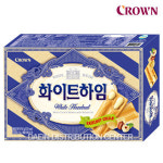 크라운 크라운 화이트하임 47gX1개 과자 간식 비스킷 쿠키