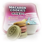 에스앤케이글로벌 마카롱쿠키 미니쿠키 3가지마카롱맛 대용량쿠키 한상자