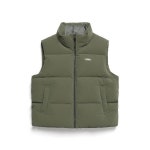 내셔널지오그래픽 여성 글라리스 크롭 하이넥 다운 KHAKI 055 N244WDV030055