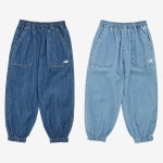 뉴발란스키즈 PLAY DENIM 알라딘 조거 팬츠 NK9TF2502U