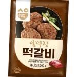 삼양식품 삼양 임꺽정 떡갈비 1 25업소용 식자재 식당용 단체 급식용 식재료 대용량 1 2kg 1개