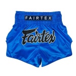페어텍스 페어텍스 Fairtex 슬림 컷 무에타이 복싱 반바지 사파이어 그런지