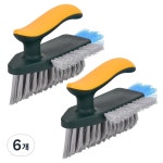 모나코올리브 모나코올리브 모나코올리브 포인원 핸디 멀티청소솔 혼합색상 4개