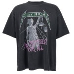 리프레젠트 REPRESENT Master Of Puppets x Metallica T Shirt with Front and Back Print in Cotton Blend Man M